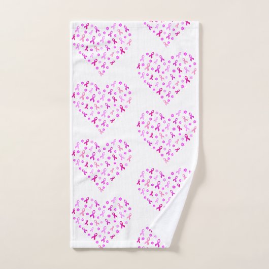 Borstkanker Roze Lint Bad Handdoek (Handdoek)