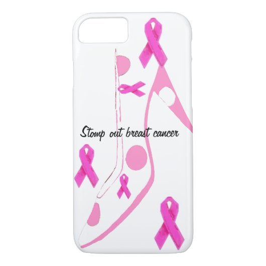 Borstkanker Roze lint Case-Mate iPhone Case (Achterkant)