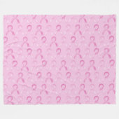 Borstkanker Roze lint Horizontale #borstkanker Fleece Deken (Voorkant (Horizontaal))