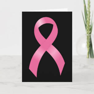 Borstkanker Roze lint Kaart