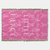 Borstkanker Roze lint-lintwand Deken (Voorkant)