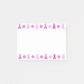 Borstkanker Roze lint Post-it® Notes (Voorkant)