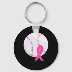 Borstkanker Roze lint Verkoop Bewustzijnskostuum Sleutelhanger