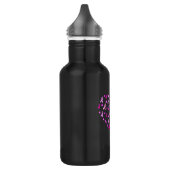 Borstkanker Roze lint Waterfles (Links)