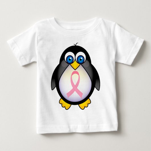 Borstkanker Roze lintje Penguin Gift (Voorkant)