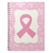 Borstkanker Roze lintlintjes Gift Notitieboek (Voorkant)