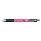 Borstkanker roze lintpatroon pen (Achterkant)