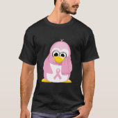 Borstkanker Roze Penguin T-shirt (Voorkant)