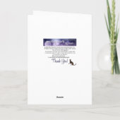 Borstkanker Roze Ribbon Hope Love Courage Kaart 2 (Achterkant)