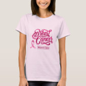 Borstkanker Shirt (Voorkant)