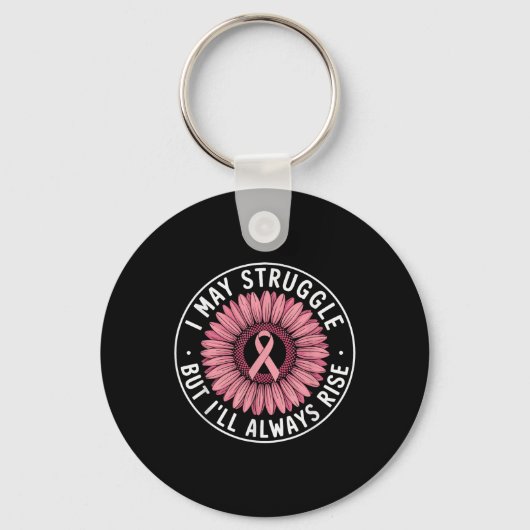 Borstkanker Sleutelhanger (Voorkant)