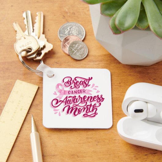 Borstkanker Sleutelhanger (Bureau)