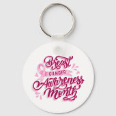 Borstkanker Sleutelhanger (Voorkant)