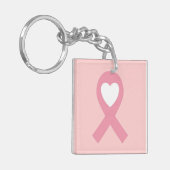 Borstkanker Sleutelhanger (Voorkant Links)