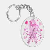 Borstkanker Sleutelhanger (Voorkant Links)