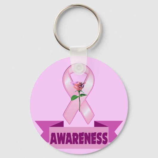 Borstkanker Sleutelhanger (Voorkant)