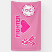 Borstkanker Spandoek (Verticaal)