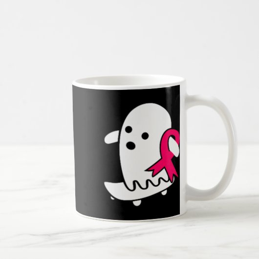 Borstkanker Spook Halloween Roze Borstkanker A Koffiemok (Rechts)