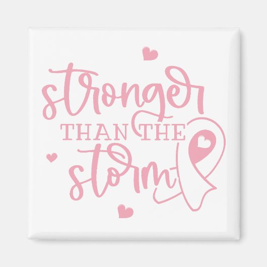 Borstkanker sterker dan het Storm Magneet (Voorkant)