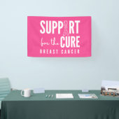 borstkanker steun genezing Banner Sign roze (Beurs)