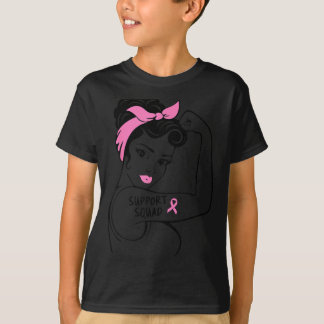 Borstkanker Steun Team Rosie Riveter nk Lintje T-shirt