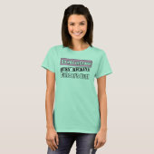 Borstkanker stoort de schoppen niet t-shirt (Voorkant volledig)