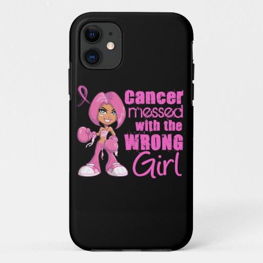 Borstkanker Strijd Meisje 1 Case-Mate iPhone Case (Achterkant)