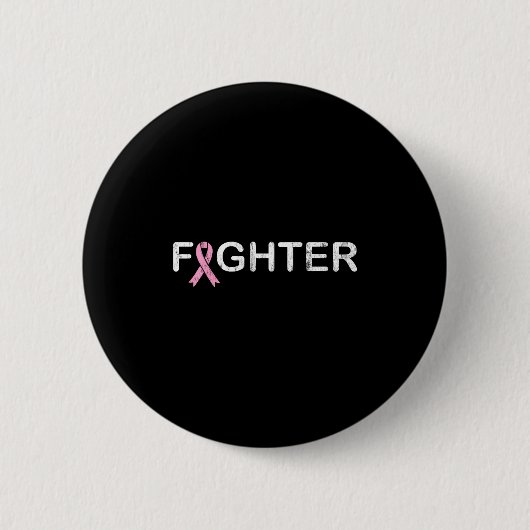 Borstkanker Strijder Wereld Dag Overlevende Ontwer Ronde Button 5,7 Cm (Voorkant)