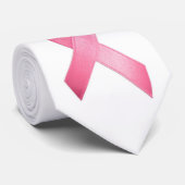 Borstkanker Stropdas (Opgerold)