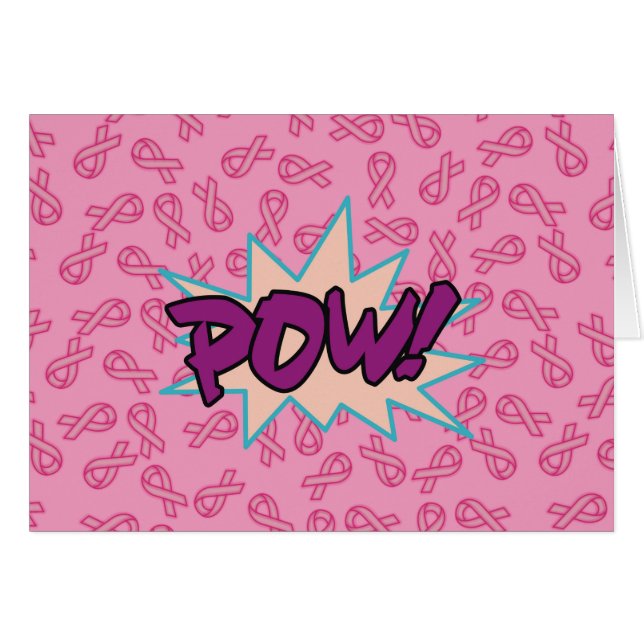 Borstkanker Super Hero (Voorkant Horizontaal)