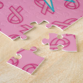 Borstkanker Super Hero Legpuzzel (Zijkant)