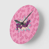 Borstkanker Superheld Ronde Klok (Hoek)