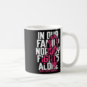 Borstkanker Support Roze familie borstkanker AW Koffiemok