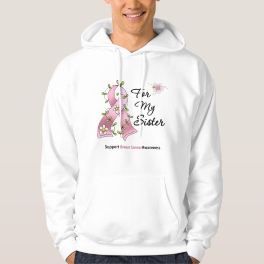 Borstkanker Support Sister Hoodie (Voorkant)