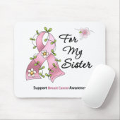 Borstkanker Support Sister Muismat (Met muis)