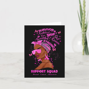 Borstkanker Support Squad Black Women Melanin Ca Kaart