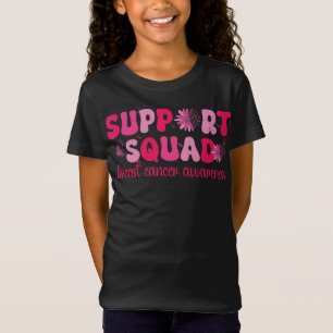 Borstkanker Support Squad Borstkanker Strijder T-shirt