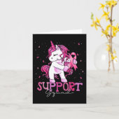 Borstkanker Support Squad Shirt Borstkanker AW Kaart (Gele Bloem)