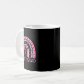 Borstkanker Support Squad Warrior Breast Cancer Koffiemok (Voorkant links)