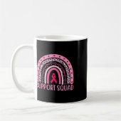 Borstkanker Support Squad Warrior Breast Cancer Koffiemok (Links)