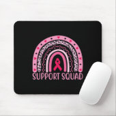 Borstkanker Support Squad Warrior Breast Cancer Muismat (Met muis)