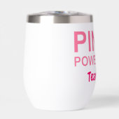 Borstkanker Support Team Pink Ribbon Personalisere (Voorkant)