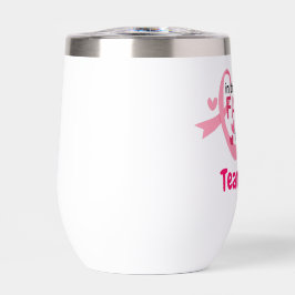 Borstkanker Support Team Pink Ribbon Personalisere