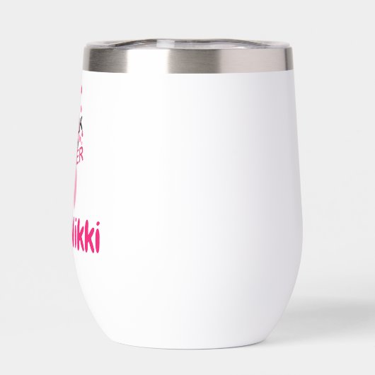 Borstkanker Support Team Pink Ribbon Personalisere (Achterkant)