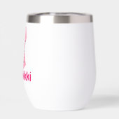 Borstkanker Support Team Pink Ribbon Personalisere (Achterkant)