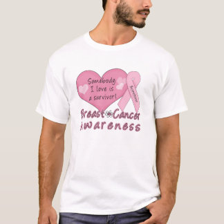 Borstkanker Survivor Basic T-shirt