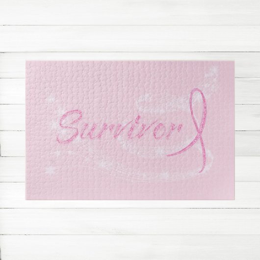 Borstkanker Survivor Jigzaag Puzzle Legpuzzel