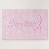 Borstkanker Survivor Jigzaag Puzzle Legpuzzel (Horizontaal)