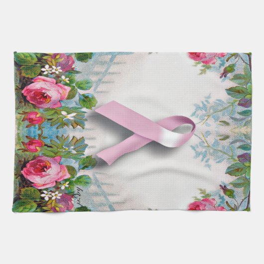 borstkanker Survivor Kitchen Towel Theedoek (Horizontaal)