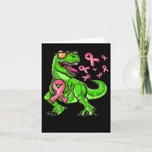 Borstkanker T-rex dinosaurus, jongens Borstkanker Kaart